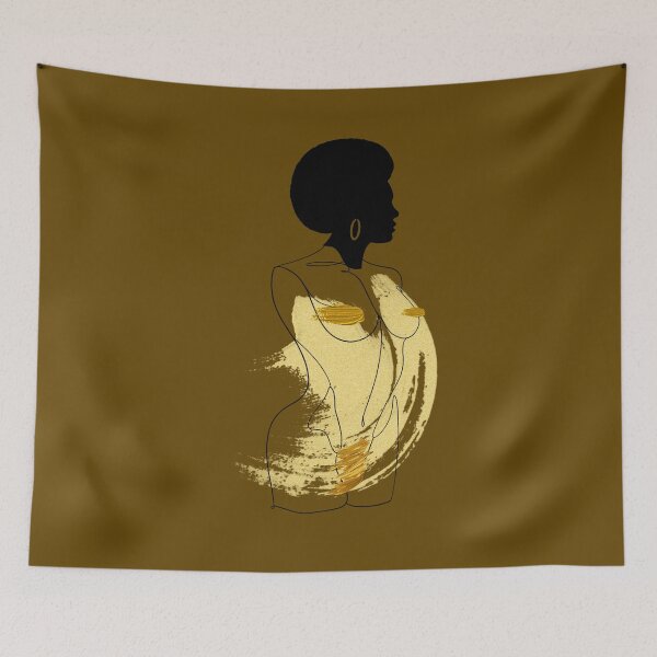 Item preview, Afro Woman Portrait N.1 designed and sold by AJdodd.