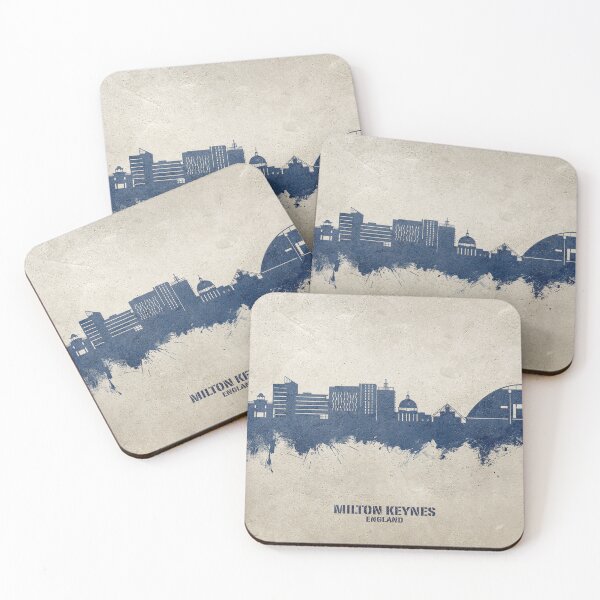 Item preview, Milton Keynes England Skyline designed and sold by ArtPrints.