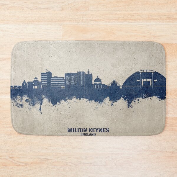 Item preview, Milton Keynes England Skyline designed and sold by ArtPrints.