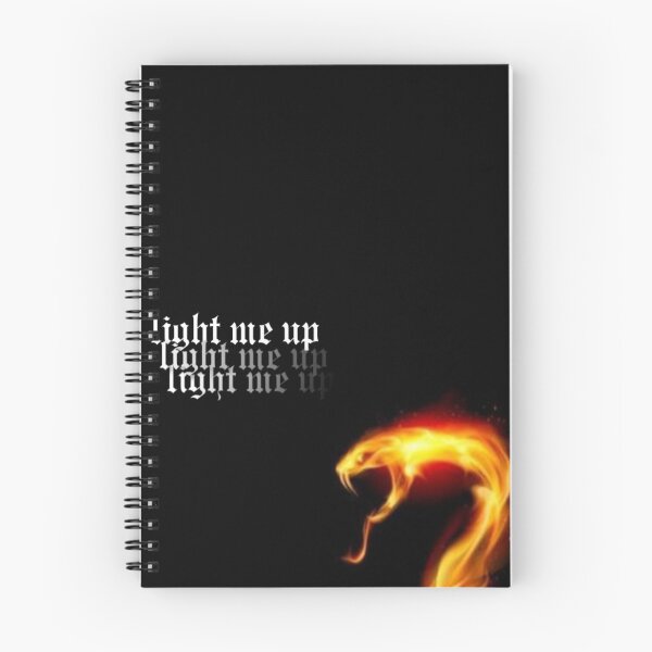 Item preview, Light me up burning snake designed and sold by Sylvietjes.