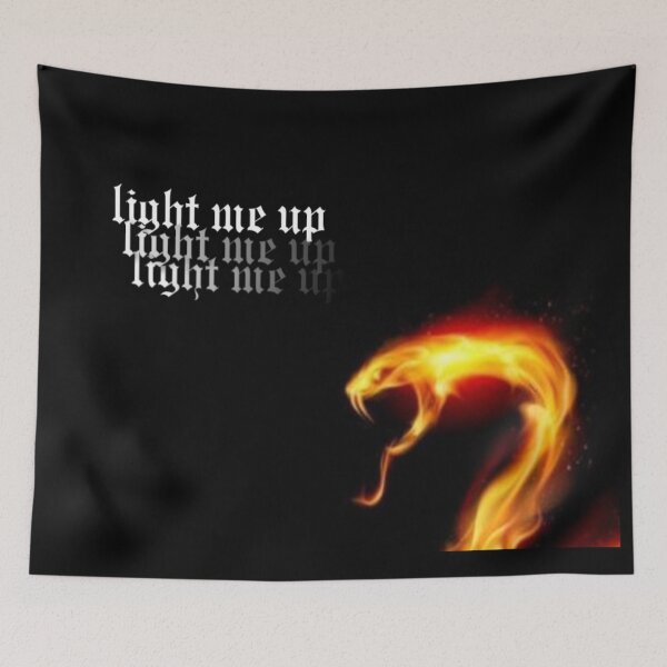 Item preview, Light me up burning snake designed and sold by Sylvietjes.