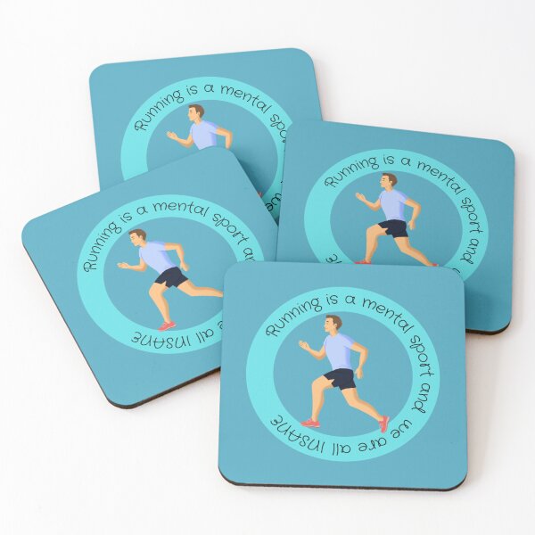 Item preview, Running is a  Mental  sport and we are all insane designed and sold by WilfredoMueller.