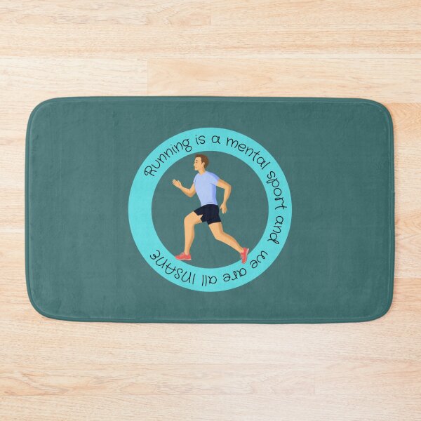 Item preview, Running is a  Mental  sport and we are all insane designed and sold by WilfredoMueller.