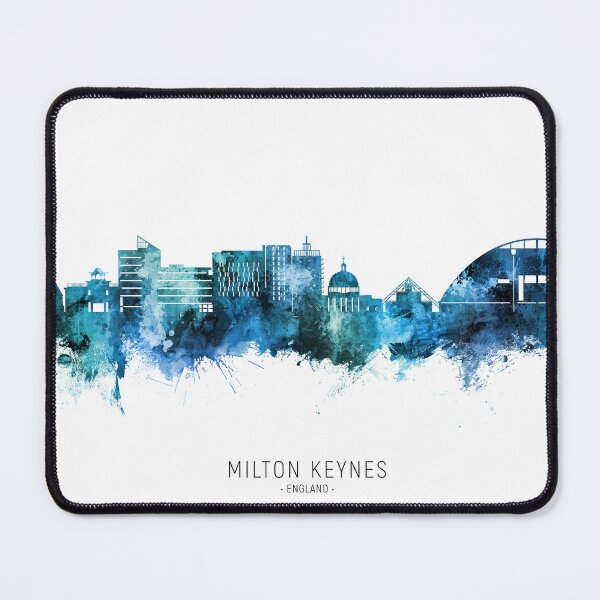 Item preview, Milton Keynes England Skyline designed and sold by ArtPrints.