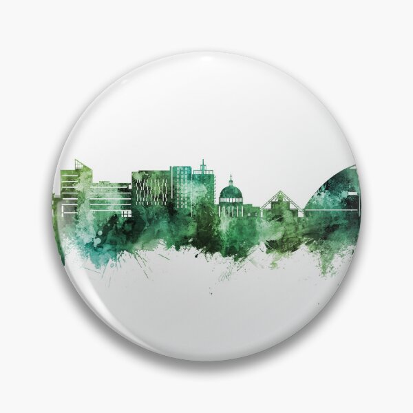 Item preview, Milton Keynes England Skyline designed and sold by ArtPrints.