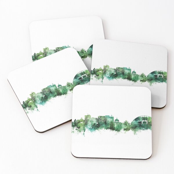 Item preview, Milton Keynes England Skyline designed and sold by ArtPrints.