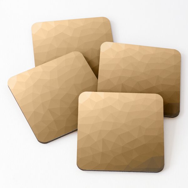 Item preview, Brown gradient geometric mesh pattern triangles ombre designed and sold by PLdesign.