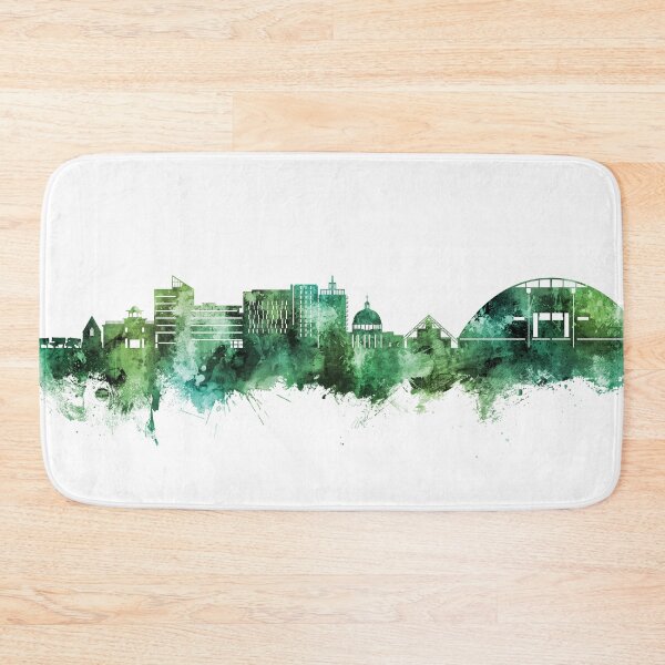 Item preview, Milton Keynes England Skyline designed and sold by ArtPrints.
