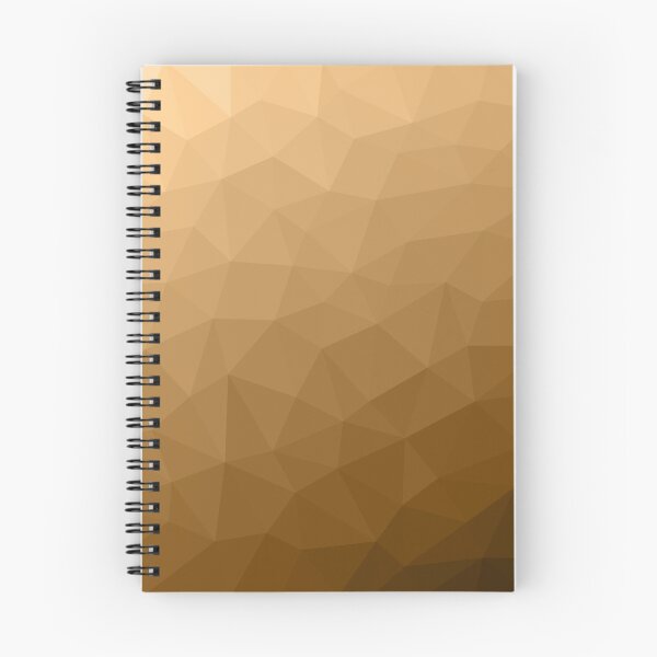 Item preview, Brown gradient geometric mesh pattern triangles ombre designed and sold by PLdesign.