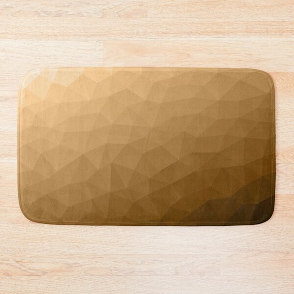 Item preview, Brown gradient geometric mesh pattern triangles ombre designed and sold by PLdesign.
