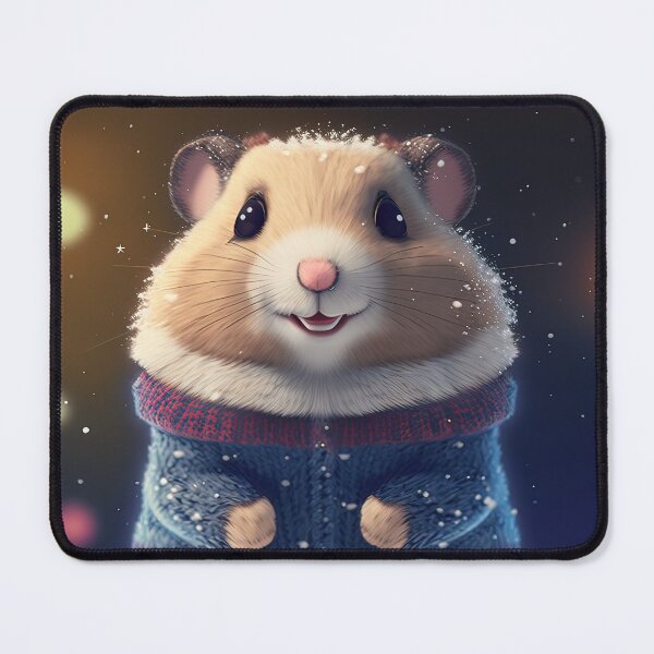 Item preview, Cute Christmas Hamster designed and sold by art8085.