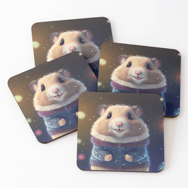 Item preview, Cute Christmas Hamster designed and sold by art8085.