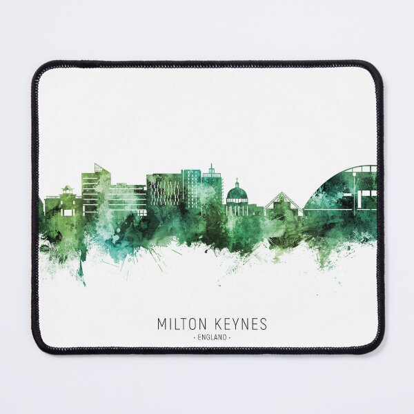 Item preview, Milton Keynes England Skyline designed and sold by ArtPrints.