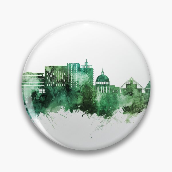 Item preview, Milton Keynes England Skyline designed and sold by ArtPrints.