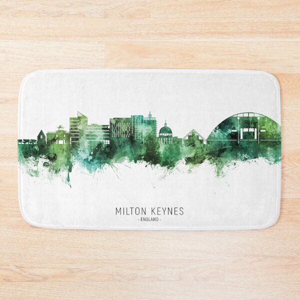 Item preview, Milton Keynes England Skyline designed and sold by ArtPrints.