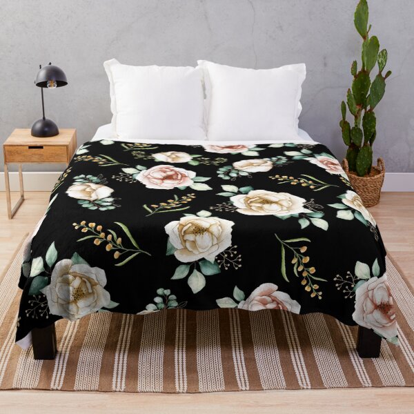 Item preview, Pretty Watercolor Peonies Floral Illustration Pattern designed and sold by PlantKind.