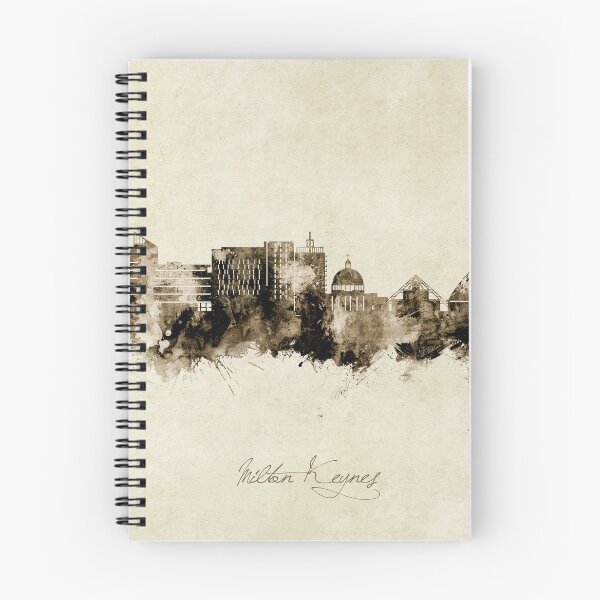 Item preview, Milton Keynes England Skyline designed and sold by ArtPrints.