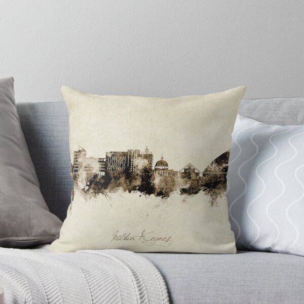 Item preview, Milton Keynes England Skyline designed and sold by ArtPrints.