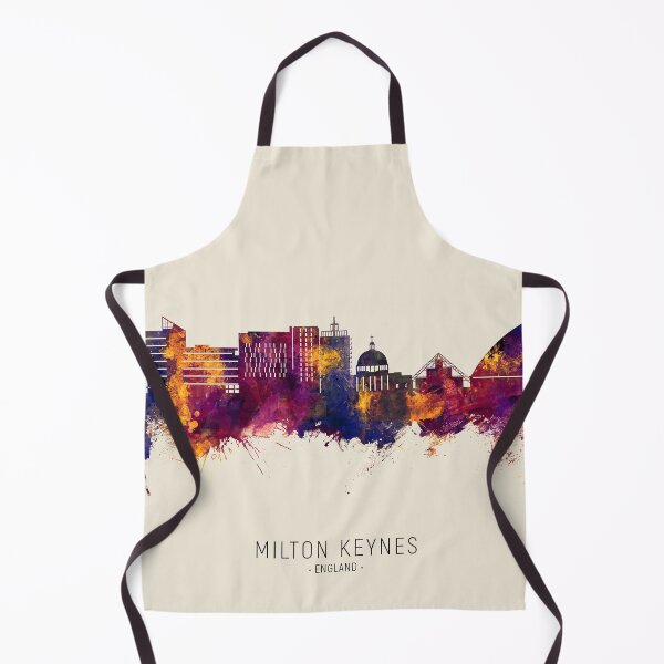 Item preview, Milton Keynes England Skyline designed and sold by ArtPrints.