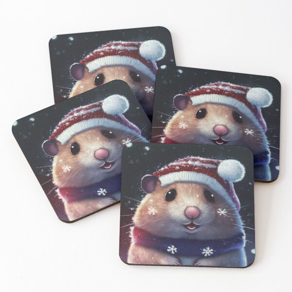 Item preview, Cute Christmas Hamster designed and sold by art8085.