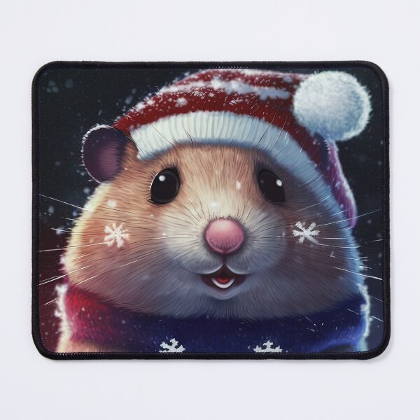 Item preview, Cute Christmas Hamster designed and sold by art8085.
