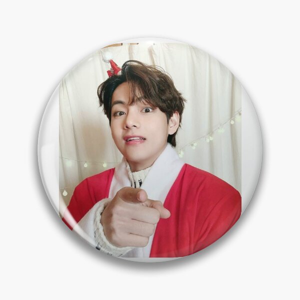 Item preview, Taehyung V Christmas red winter bear designed and sold by tokki-drawings.