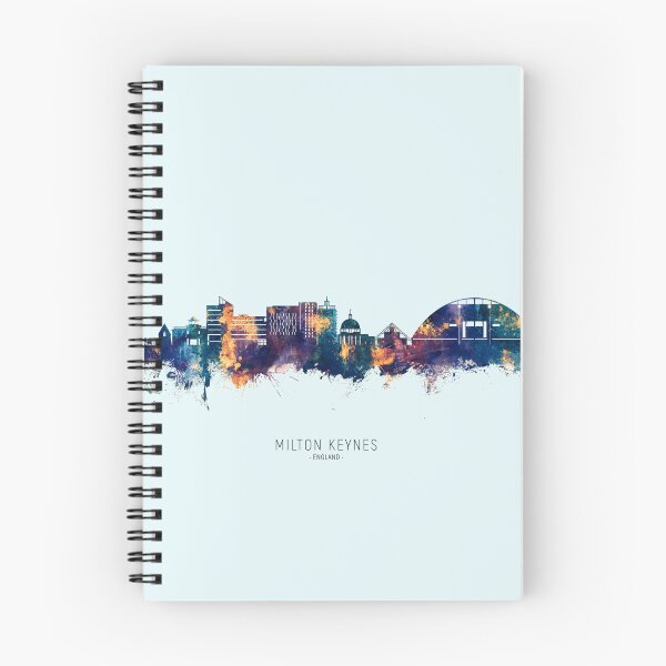 Item preview, Milton Keynes England Skyline designed and sold by ArtPrints.