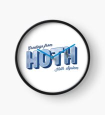Greetings From Hoth Clock