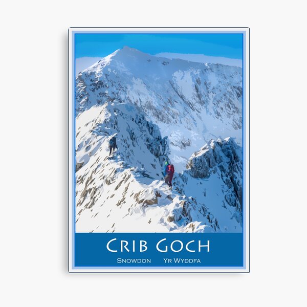 Item preview, Crib Goch in Winter, Snowdon designed and sold by Geoff Shoults.
