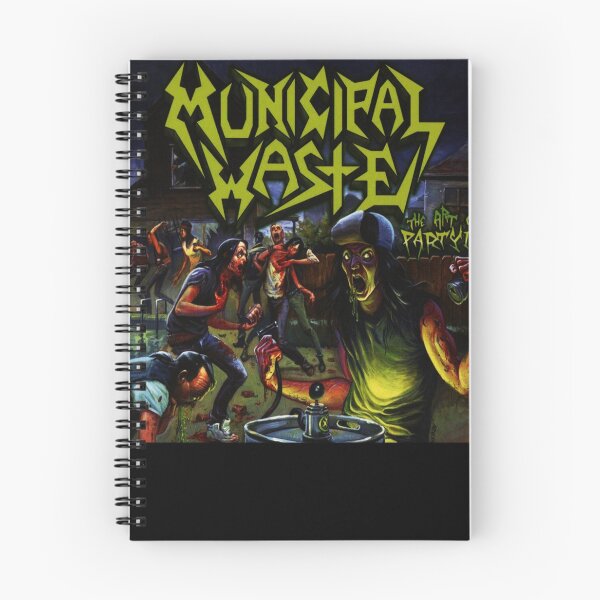 Item preview, Art Of Partying Municipal Waste designed and sold by aiahmehf.