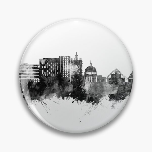 Item preview, Milton Keynes England Skyline designed and sold by ArtPrints.