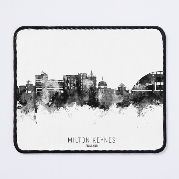 Item preview, Milton Keynes England Skyline designed and sold by ArtPrints.