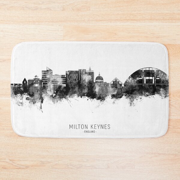 Item preview, Milton Keynes England Skyline designed and sold by ArtPrints.