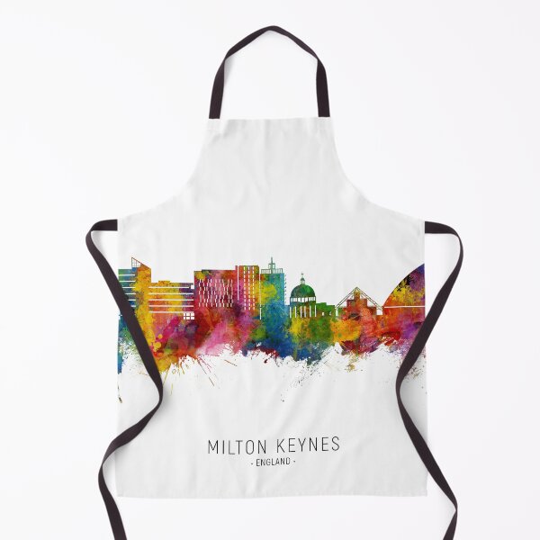 Item preview, Milton Keynes England Skyline designed and sold by ArtPrints.
