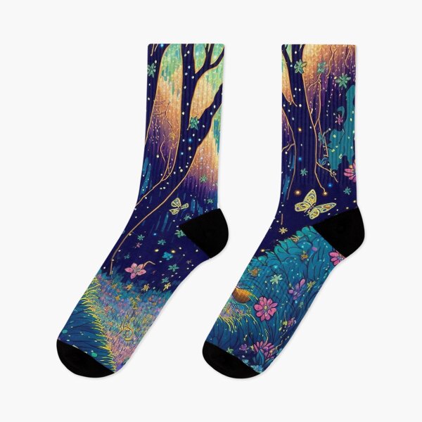 Item preview, Corgi in a Magical Forest Surrounded by Butterflies designed and sold by NianderQuinn.