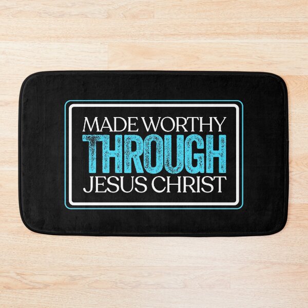 Item preview, Made Worthy Through Jesus Christ - 2 Corinthians 5 Verse 18  | Bible | Scriptures | Christian Art | Gospel |  designed and sold by MJDezigns.