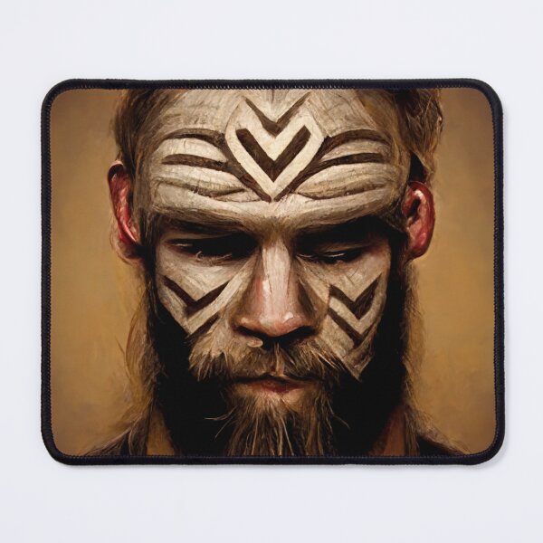 Item preview, Peaceful Viking Warrior designed and sold by KasparBakken.