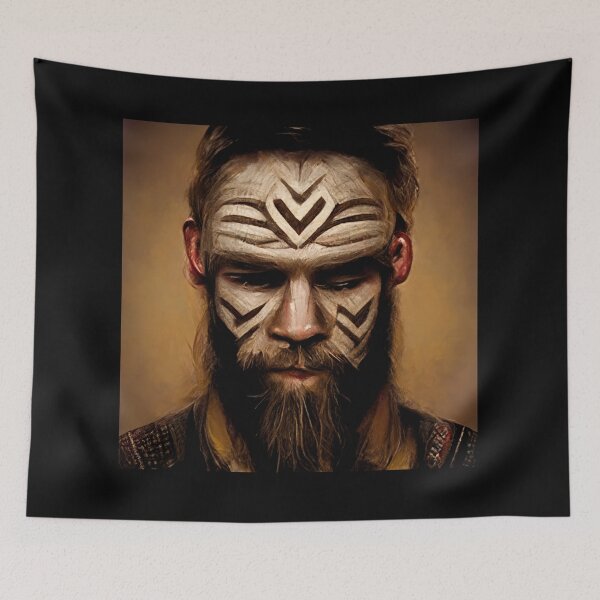 Item preview, Peaceful Viking Warrior designed and sold by KasparBakken.
