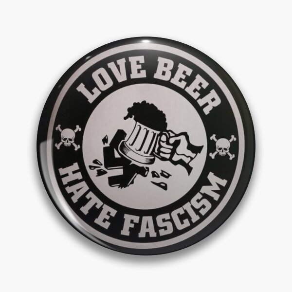 Item preview, Love Beer and Hate Fascism designed and sold by LeftLibertarian.