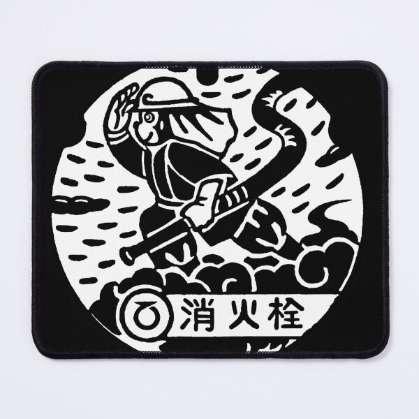 Item preview, Monkey firefighter on manhole in Japan - White designed and sold by mattraski.