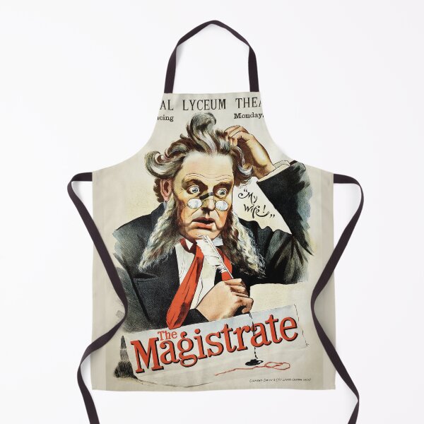 Item preview, The Magistrate antique vintage print 1885 theatre ad designed and sold by aapshop.