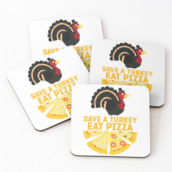 Item preview, Save a turkey eat pizza thanksgiving| Save a turkey eat pizza thanksgiving eating team and family quotes | gifts for thanksgiving pizza lovers designed and sold by ThanksVibe.