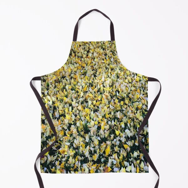 Item preview, Ginkgo autumn leaves on green grass designed and sold by frankuffmann.
