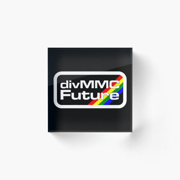 divMMC Future logo Acrylic Block