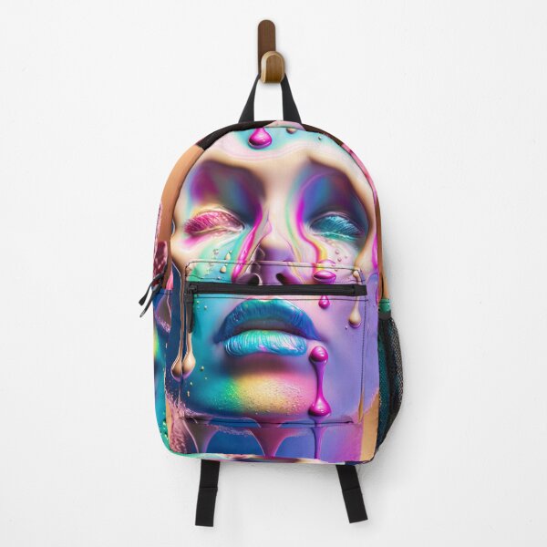 Item preview, melting icecream on face designed and sold by MrUtDesign.