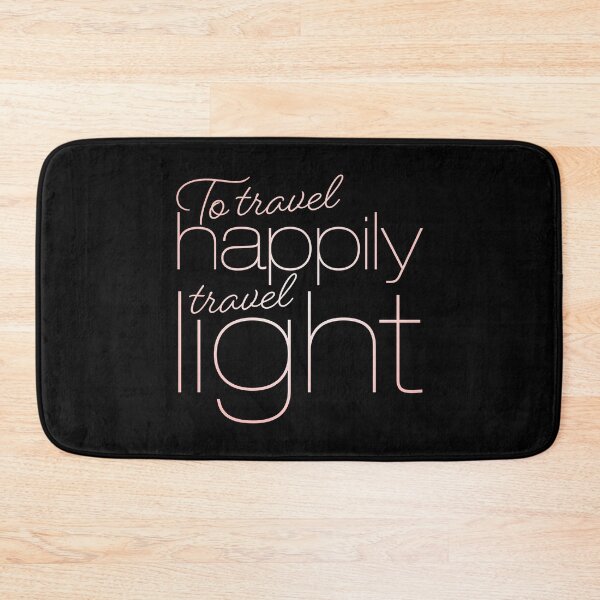 Item preview, To travel happily travel light v.3 designed and sold by x1brett.