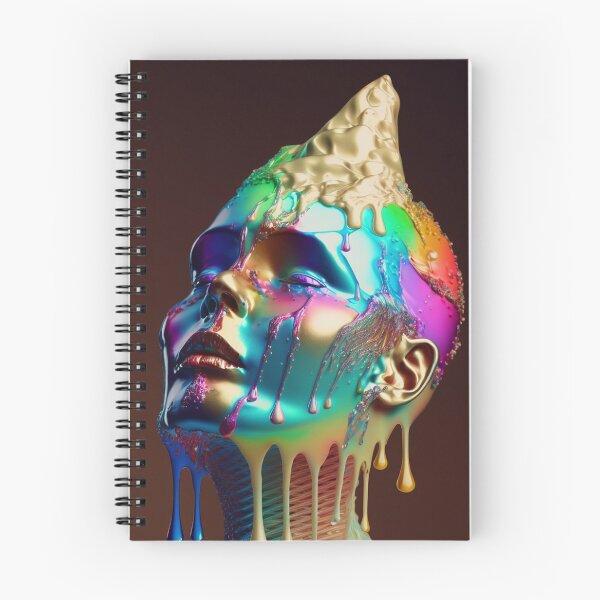 Artikelvorschau, melting icecream on face entworfen und verkauft von MrUtDesign.
