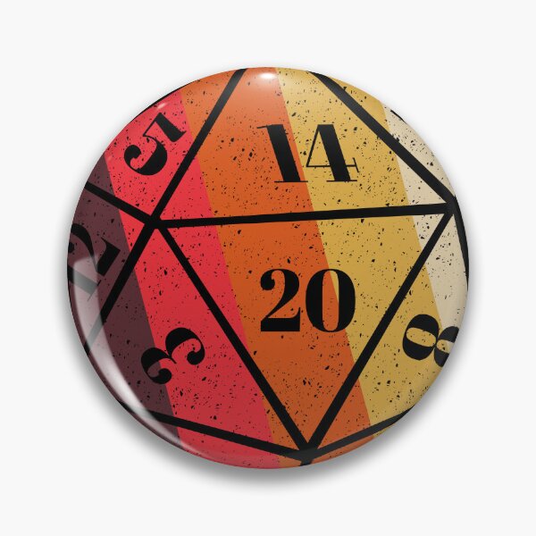 Artikelvorschau, RPG RPG Tabletop Master Rollenspiel Rollenspiel D20 Würfel Vintage Farben entworfen und verkauft von teeartforyou.