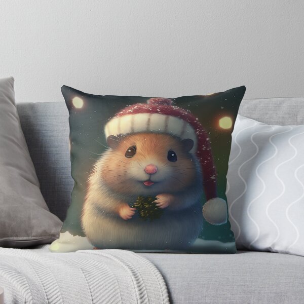 Item preview, Cute Christmas Hamster designed and sold by art8085.