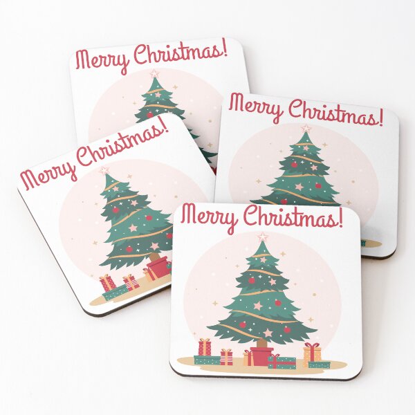 Item preview, Merry Christmas, with some gifts and Christmas tree designed and sold by bemenmaher.